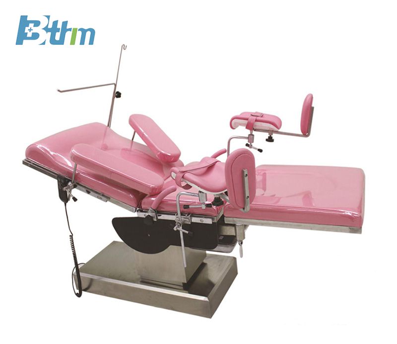 Electric gynecological operating table