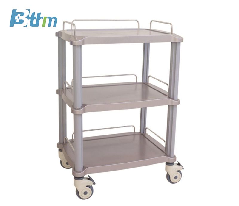 Three layers Instrument Trolley