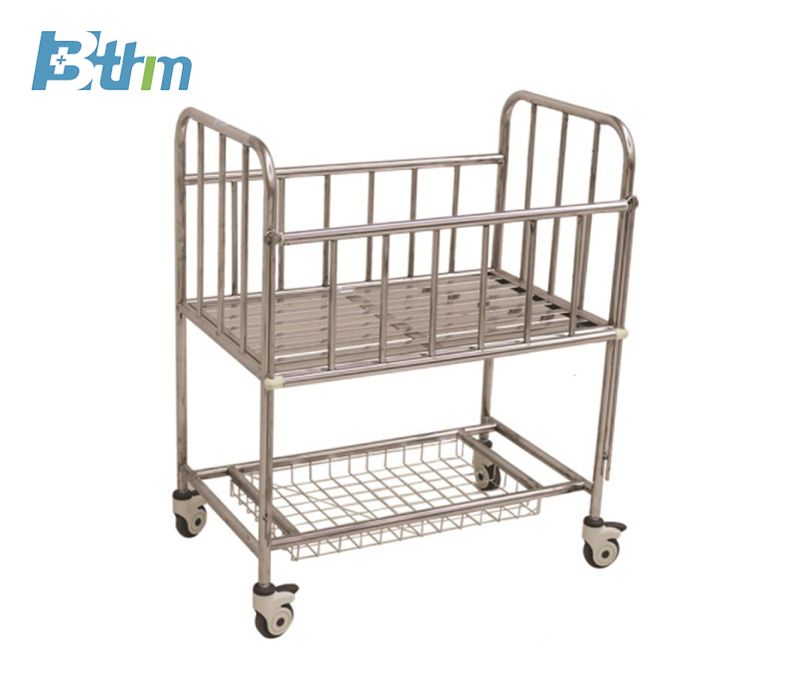 Infant Bed –Plug in stainless steel baby carriage