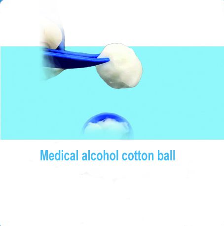 Medical alcohol cotton ball