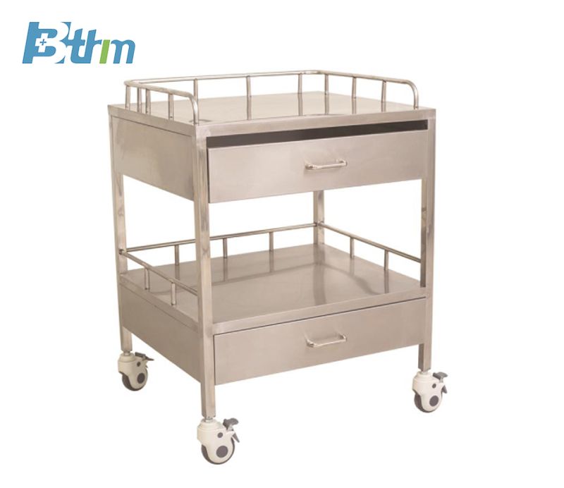 Instrument Trolley equipped with a power base