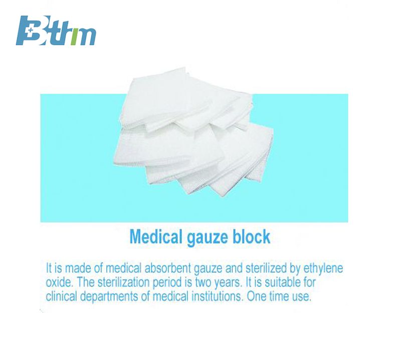 Medical gauze block