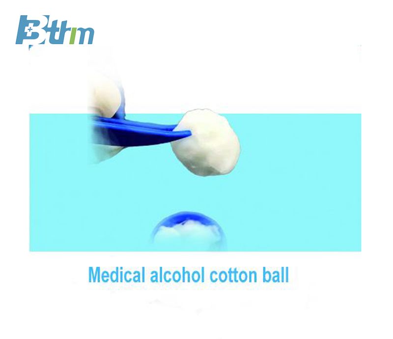 Medical alcohol cotton ball
