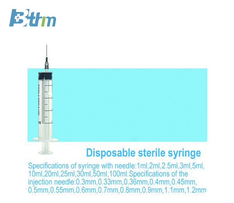 Disposable sterile syringe B