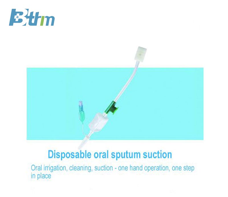 Disposable oral sputum suction