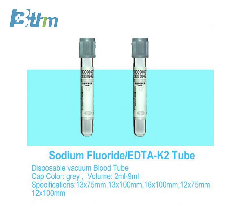 Sodium Fluoride Tube, EDTA-K2 Tube