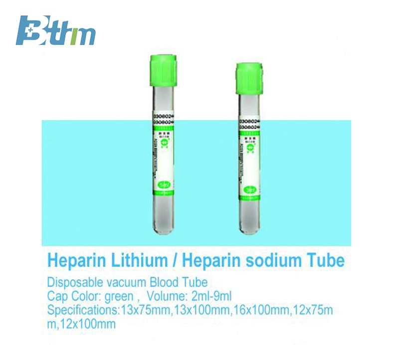 Heparin Lithium Tube , Heparin sodium Tube