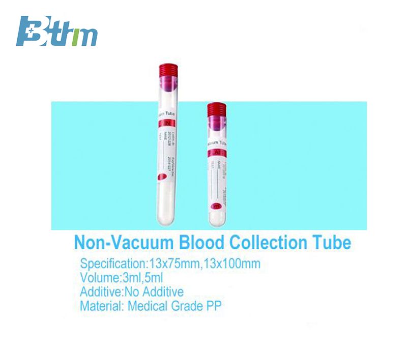 Non-Vacuum Blood Collection Tube Type A