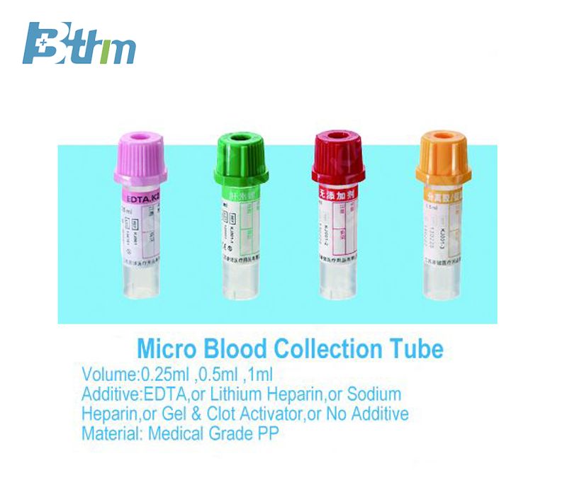 Micro Blood Collection Tube Type B