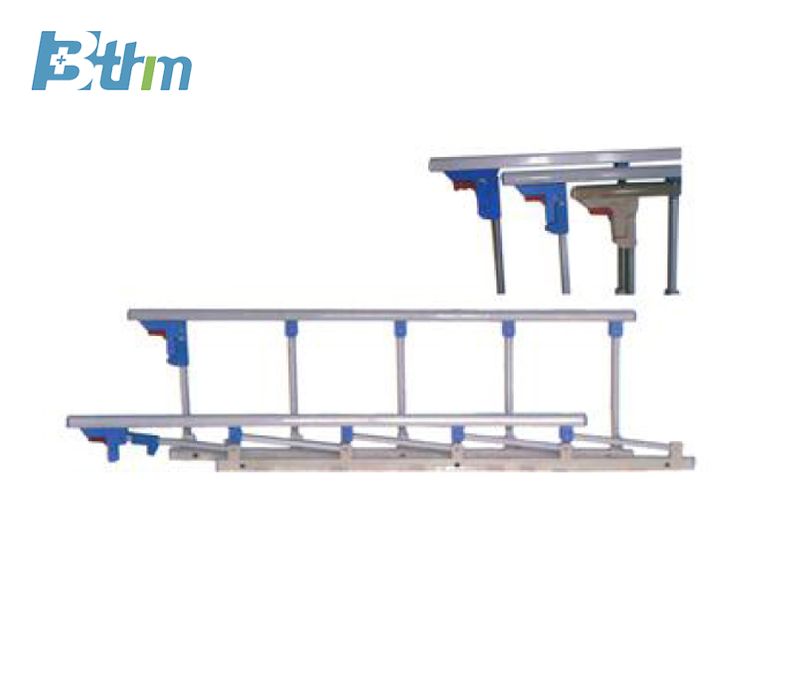 Five post aluminium alloy guardrail