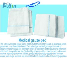 Medical gauze pad