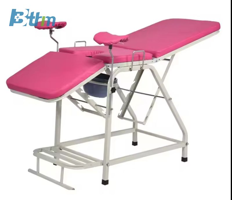Steel-plastic Gynecological Examination Bed