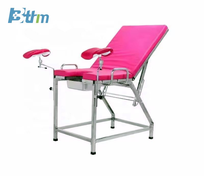 BT-A84 Stainless Steel Gynecological Examination Bed