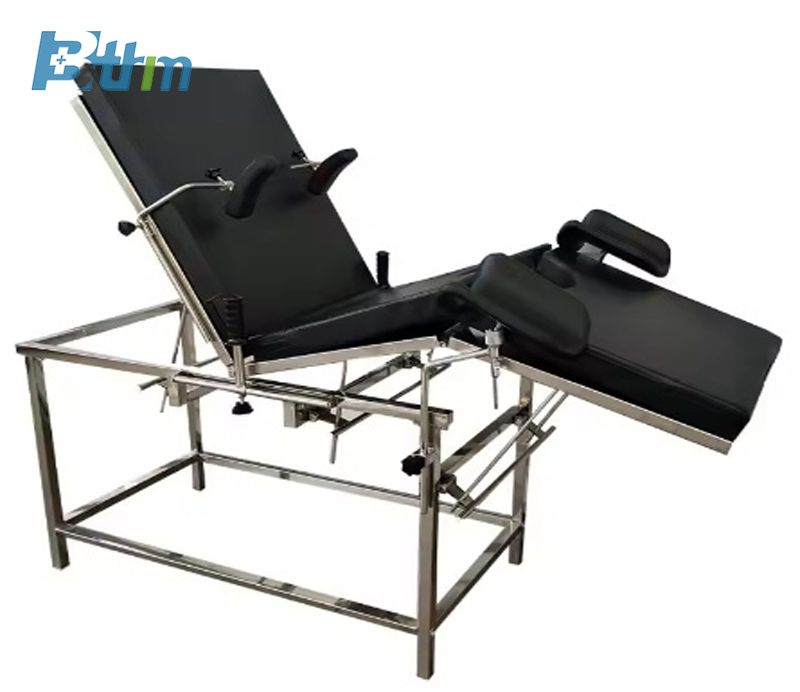  Stainless Steel Gynecological Examination Bed