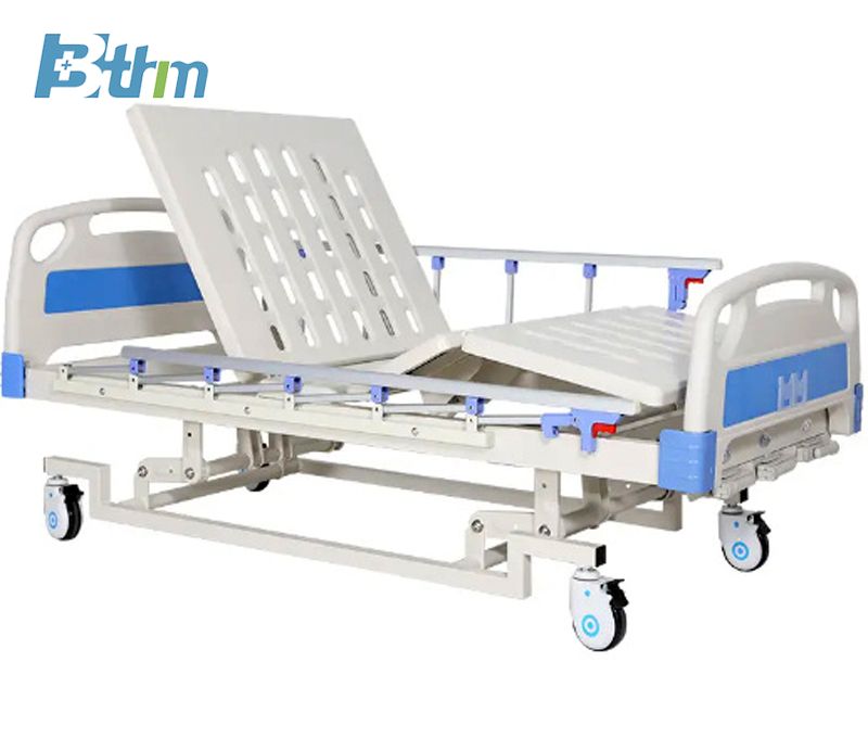 Manual Three Function Medical Bed Supplier 