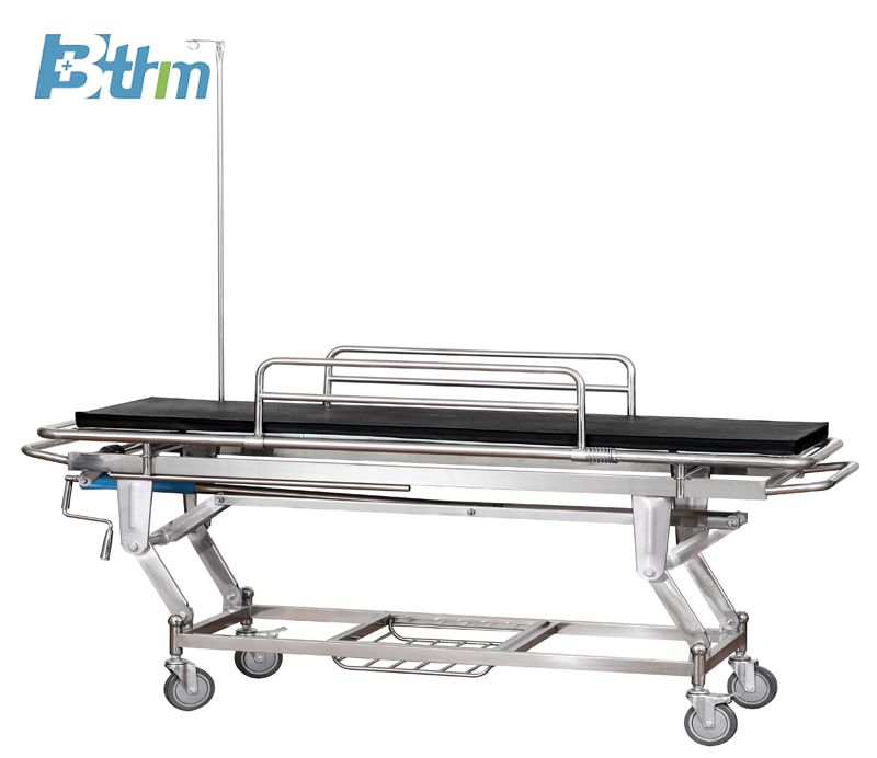 Stainless Steel Stretcher Trolley