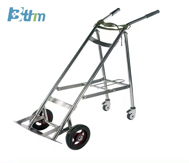 BT-B54 Stainless Steel oxygen cylinder Trolley