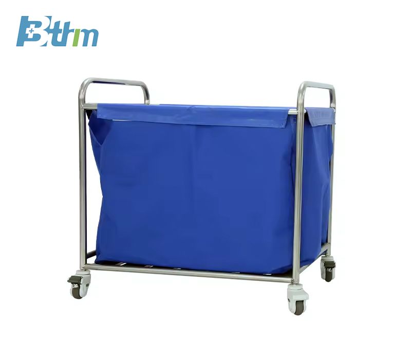 BT-B51 Stainless Steel Linen Trolley