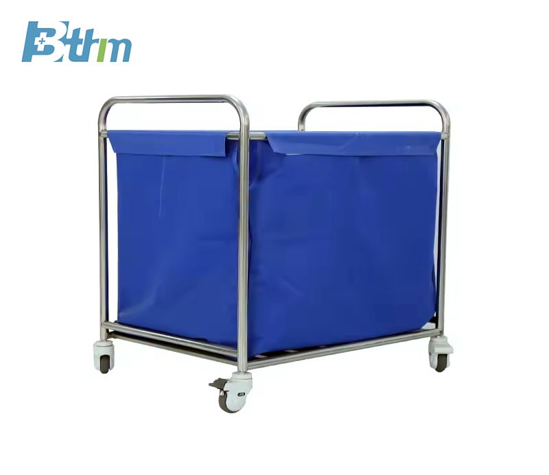 Stainless Steel Linen Trolley