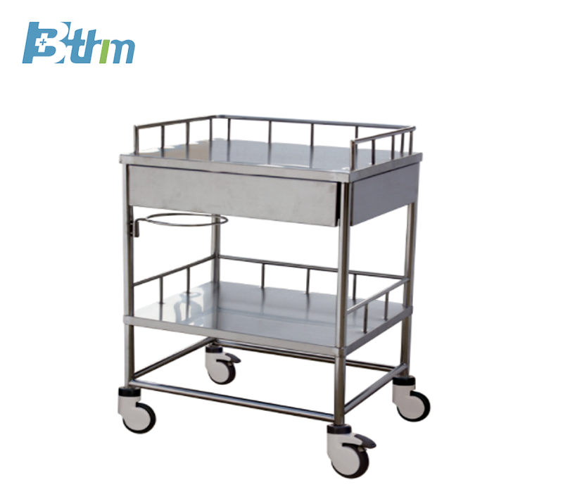 BT-B43  Stainless Steel Treatment Trolley