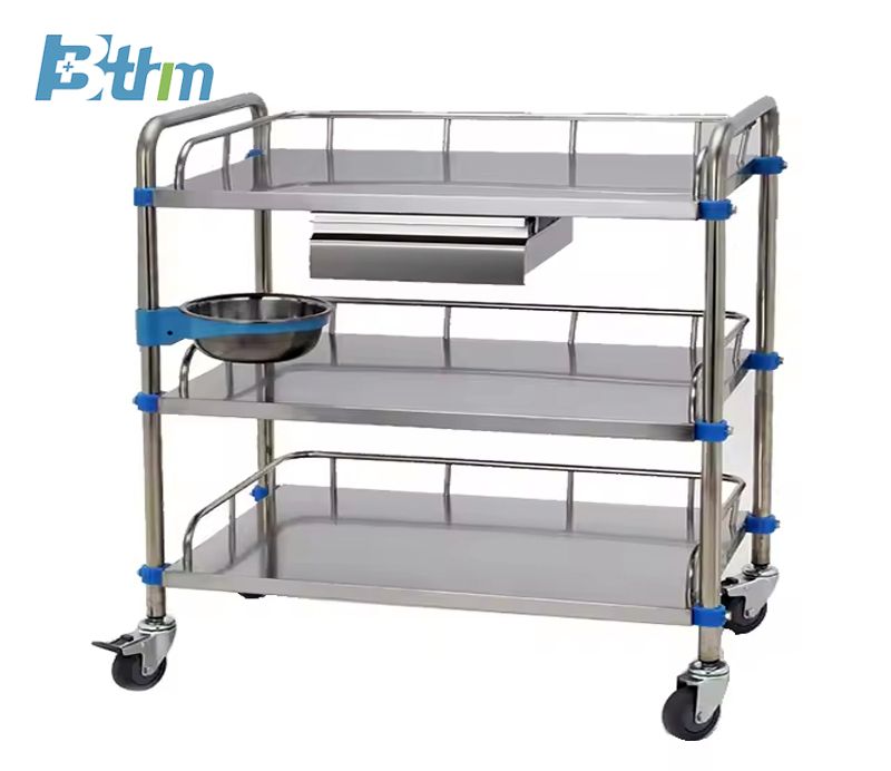  Stainless Steel  Treatment Trolley
