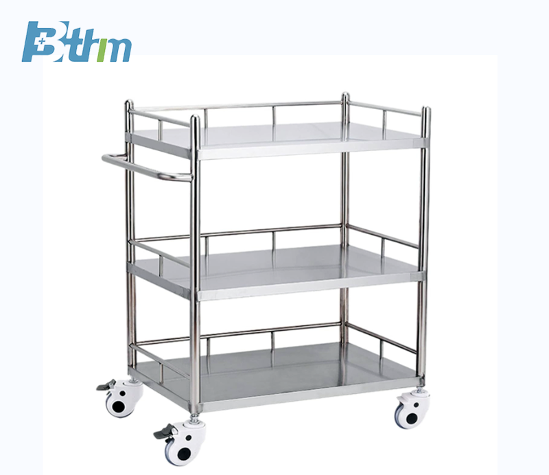 BT-B41 Stainless Steel Treatment Trolley