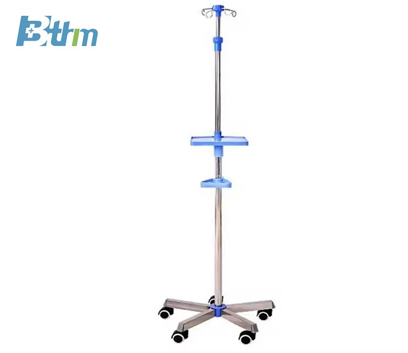 BT-C51M Stainless steel Infusion stand