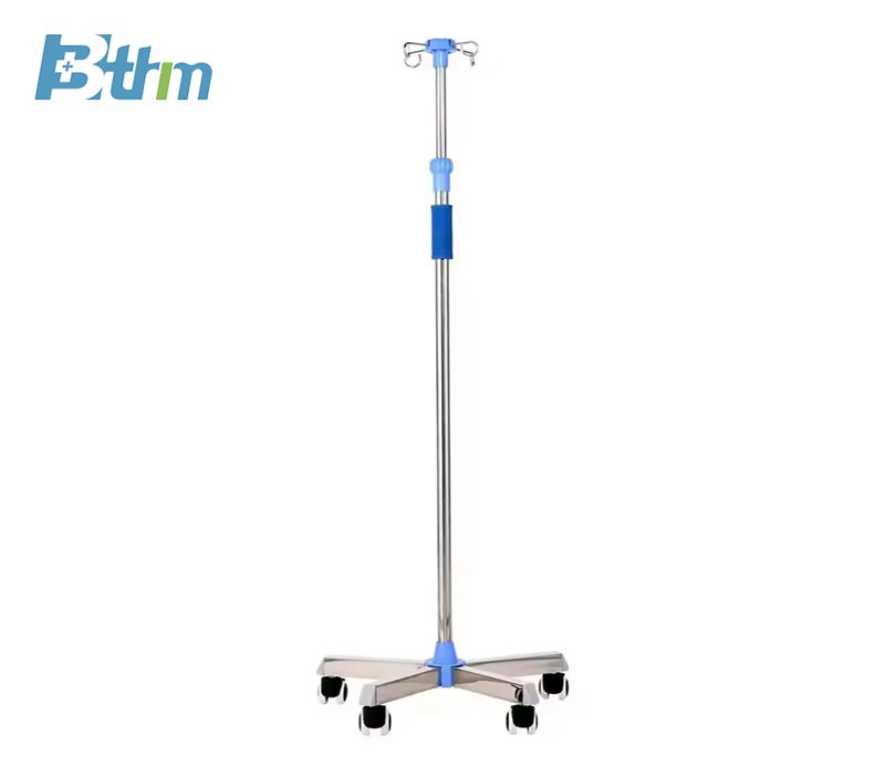 BT-C51F Stainless steel Infusion stand