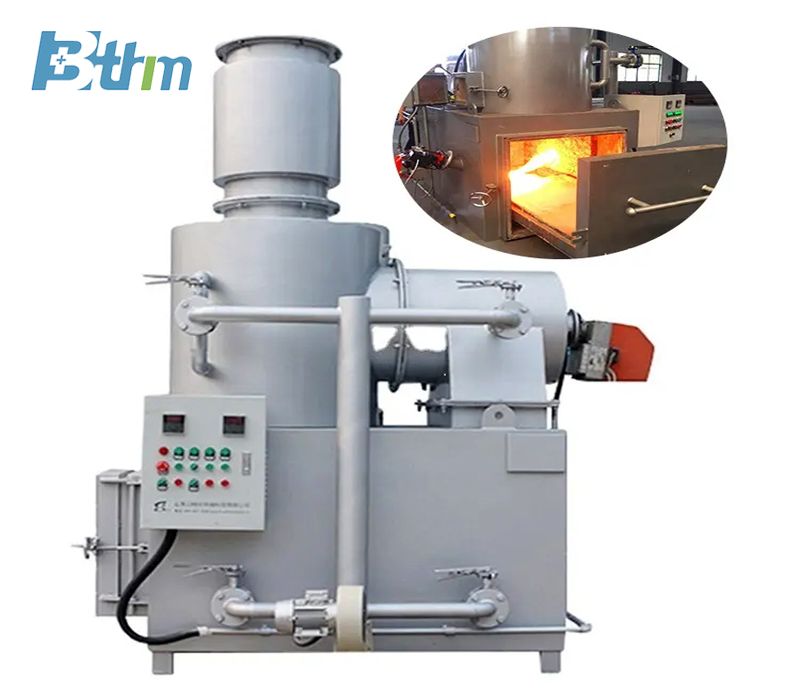 Manufacture BT-MWI(Ⅱ)Medical Waste Incinerator (Incineration Capacity Optional）
